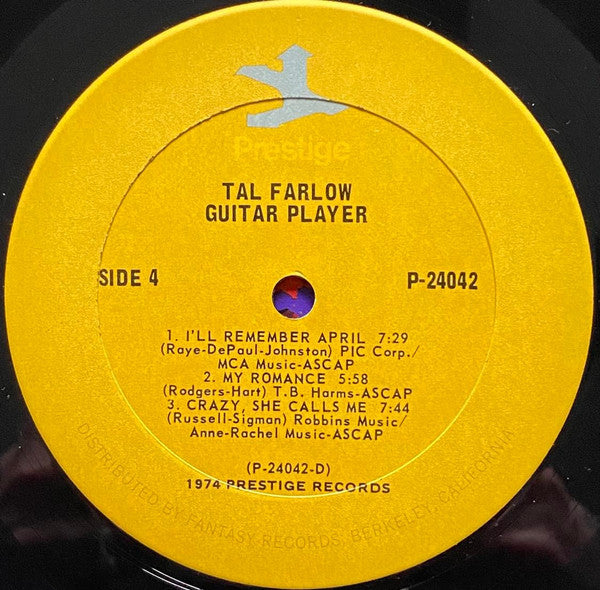 Guitar Player - Farlow, Tal