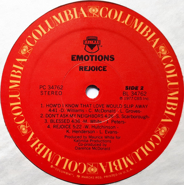 Rejoice - The Emotions