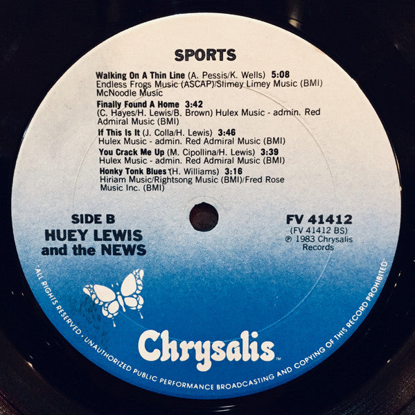 Sports - Lewis, Huey  & The News