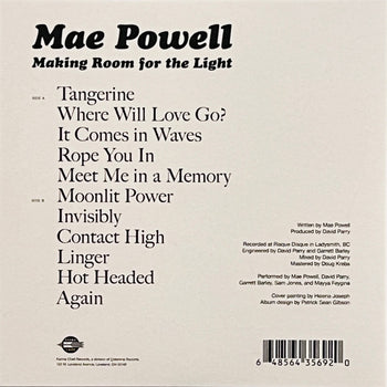 Making Room for the Light - Powell, Mae