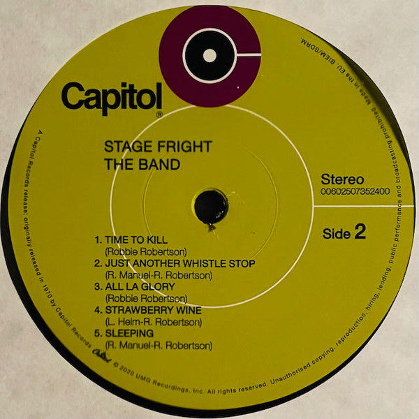 Stage Fright - 50th Anniversary - Band, The