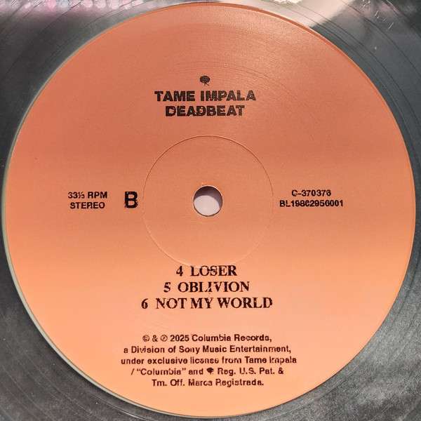 Deadbeat - Tame Impala