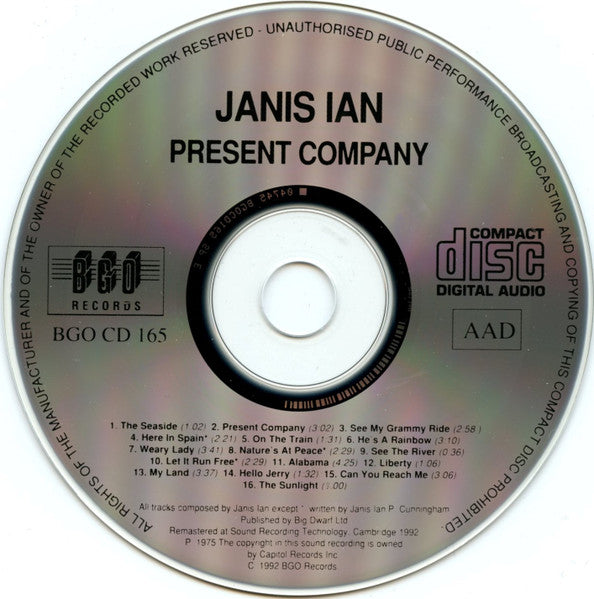 Present Company - Ian, Janis