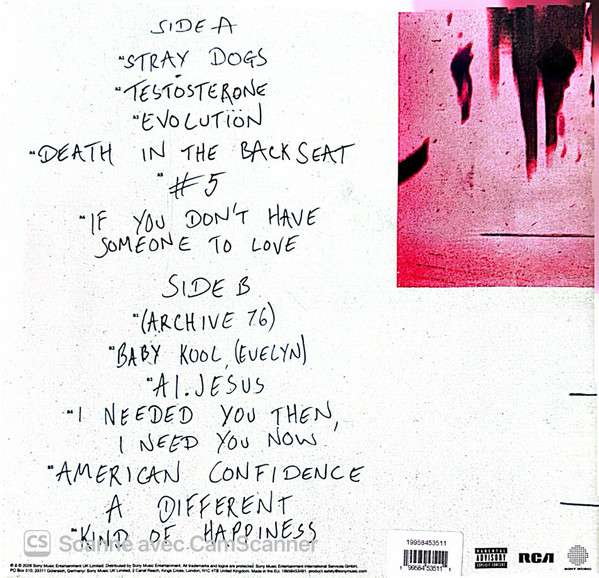 Stray Dogs [Pink Rose] - Nothing but Thieves