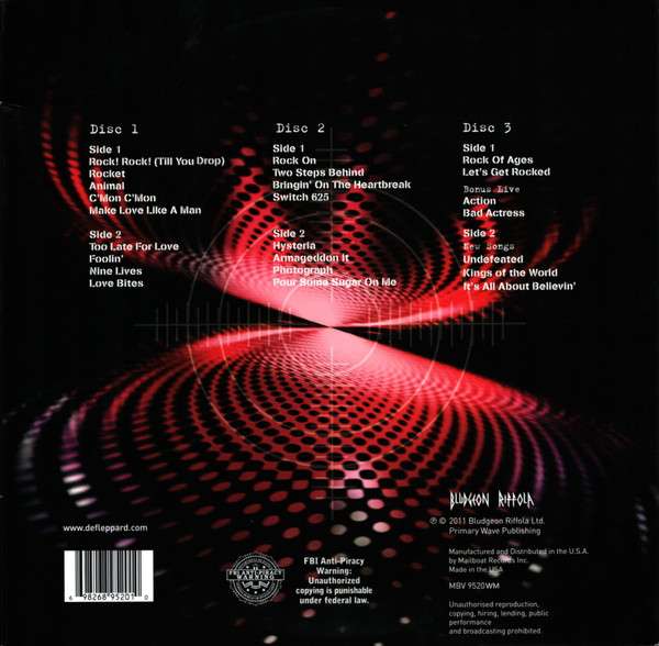 Mirror Ball - Live & More - Def Leppard
