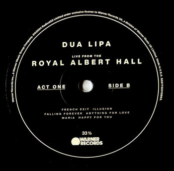 Live From The Royal Albert Hall - Dua Lipa