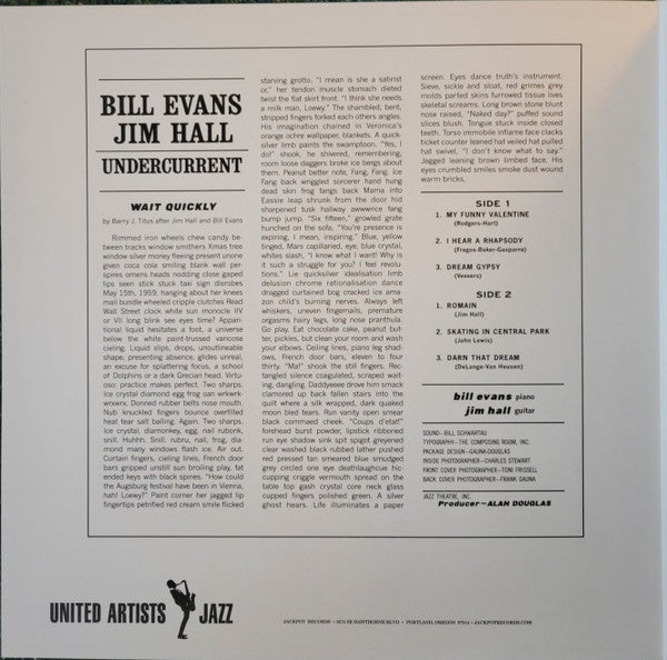 Undercurrent - Bill Evans  / Hall,Jim [LP]