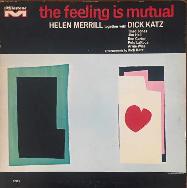 The Feeling Is Mutual - Merrill, Helen & Dick Katz