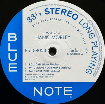Roll Call - Mobley, Hank