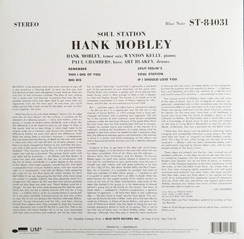 Soul Station - Mobley, Hank