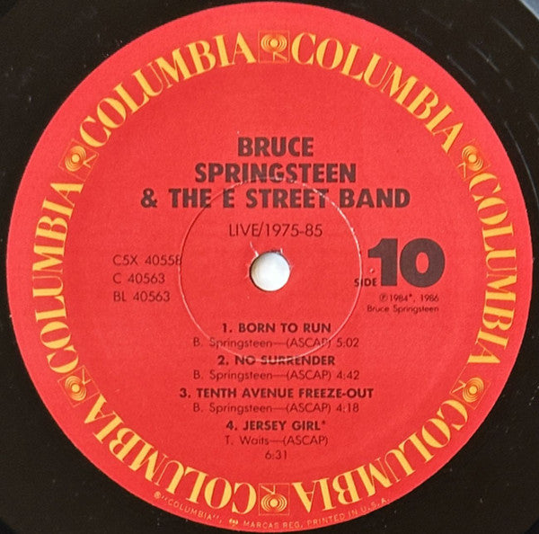 Live/1975-85 - Springsteen, Bruce & E Street Band