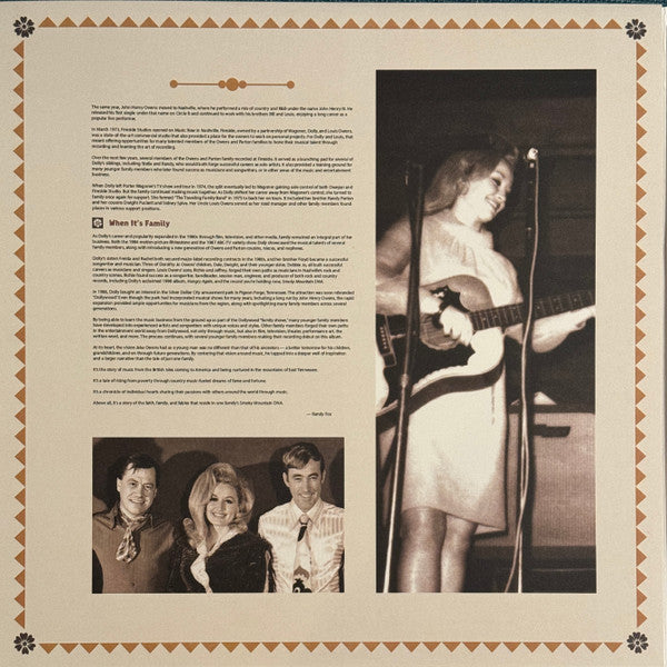 Smoky Mountain DNA: Family, Faith And Fables - Parton, Dolly & Family