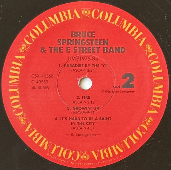 Live/1975-85 - Springsteen, Bruce & E Street Band