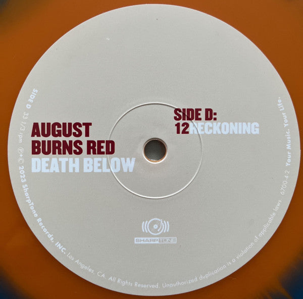 The Death Below - August Burns Red