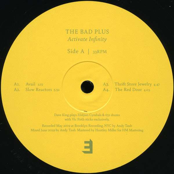 Activate Infinity - Bad Plus