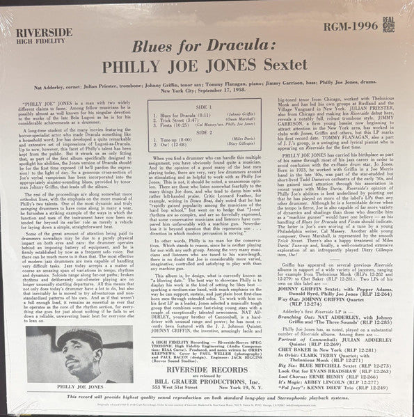Blues for Dracula - Philly Joe Jones Sextet