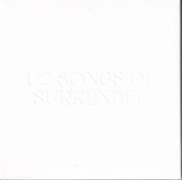 Songs Of Surrender - U2