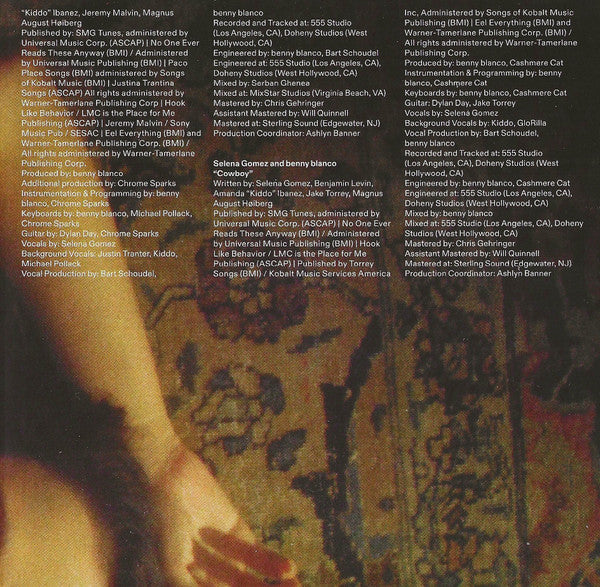 I Said I Love You First - Gomez, Selena & benny blanco