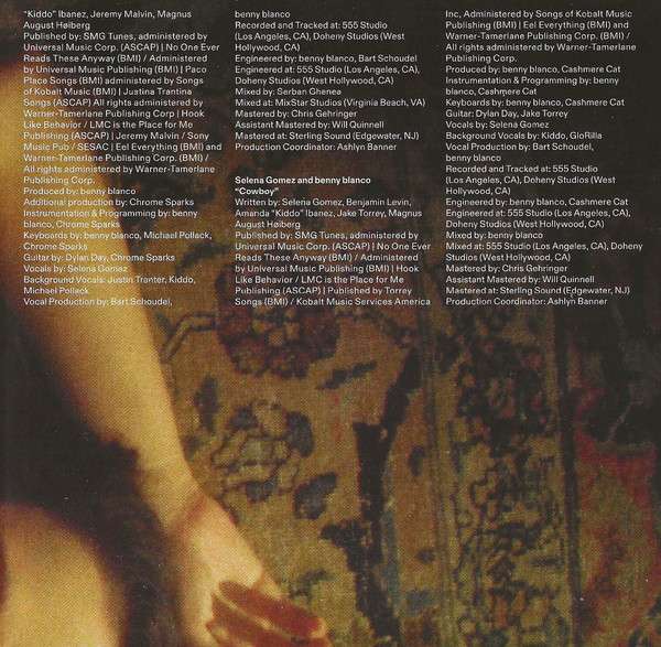 I Said I Love You First - Gomez, Selena / Blanco, Benny