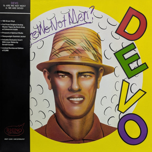 Q: Are We Not Men? A: We Are Devo! - Devo