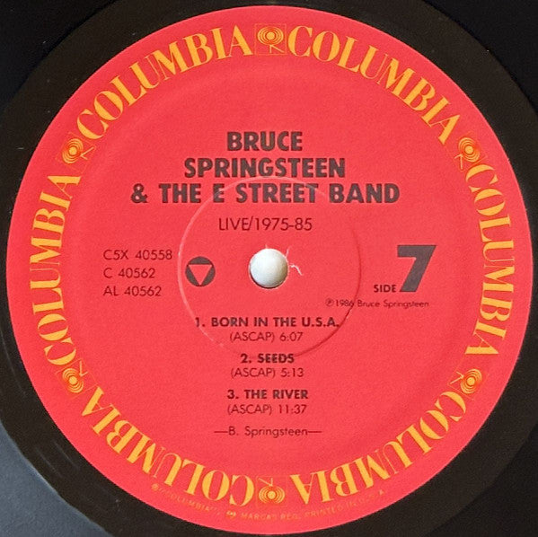 Live/1975-85 - Springsteen, Bruce & E Street Band