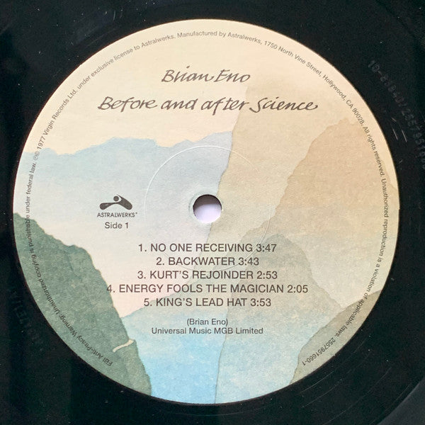Before And After Science - Eno, Brian
