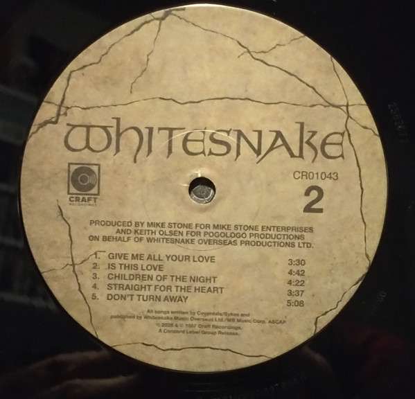 Pre-Order: Whitesnake - 2026 - Whitesnake [LP]
