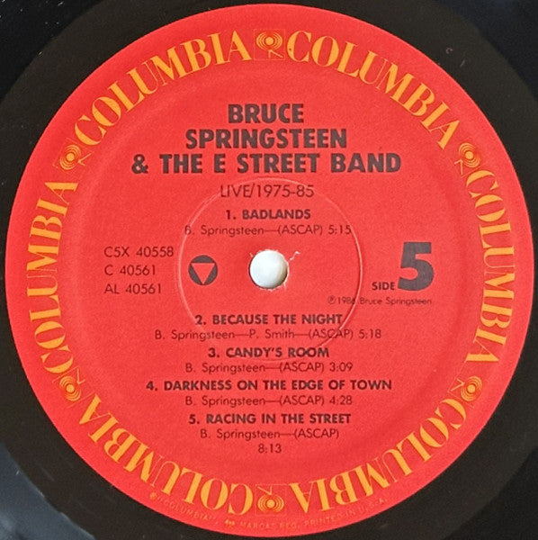 Live/1975-85 - Springsteen, Bruce & E Street Band