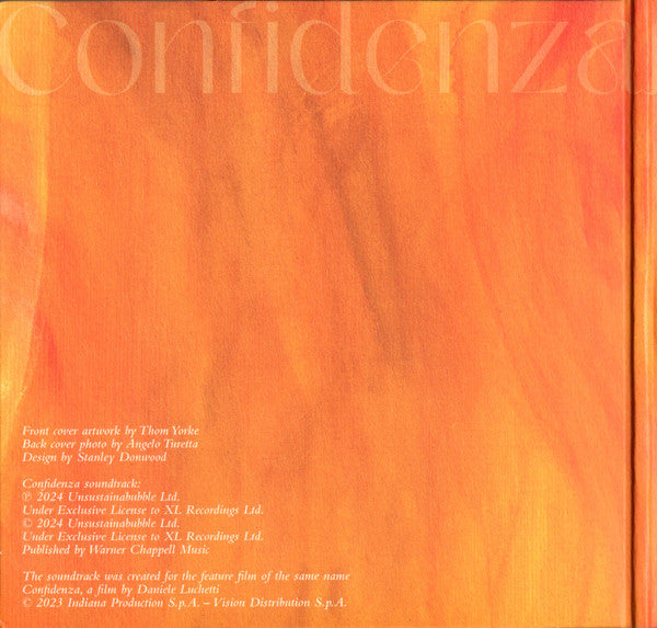 Confidenza (Original Soundtrack) - Yorke, Thom