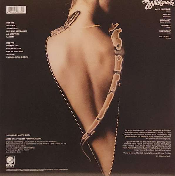 Pre-Order: Slide It In - 2026 - Whitesnake [LP]