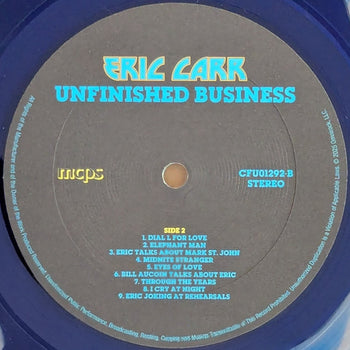 Unfinished Business: The LIQUID VINYL - Carr, Eric from KISS