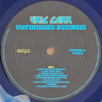 Unfinished Business: The LIQUID VINYL - Carr, Eric from KISS