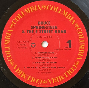 Live/1975-85 - Springsteen, Bruce & E Street Band