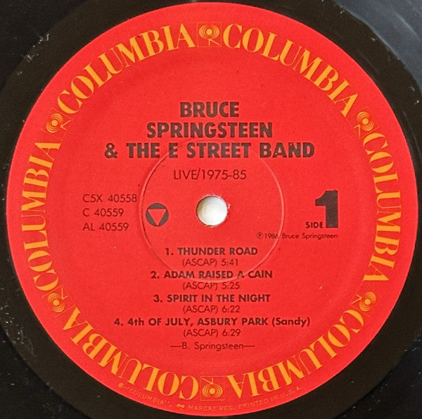 Live/1975-85 - Springsteen, Bruce & E Street Band