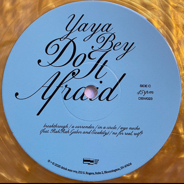 do it afraid - Bey, Yaya