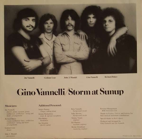 Storm At Sunup - Vanneli, Gino