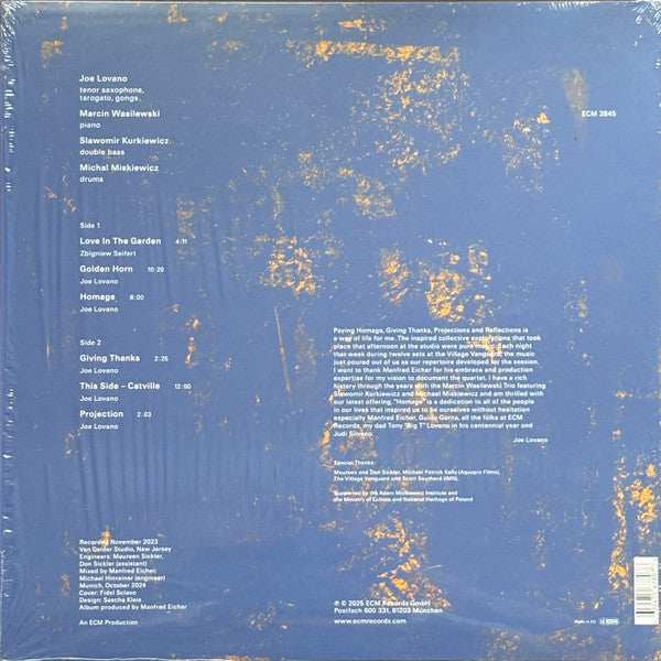 Homage - Lovano, Joe / Wasilewski, Marcin
