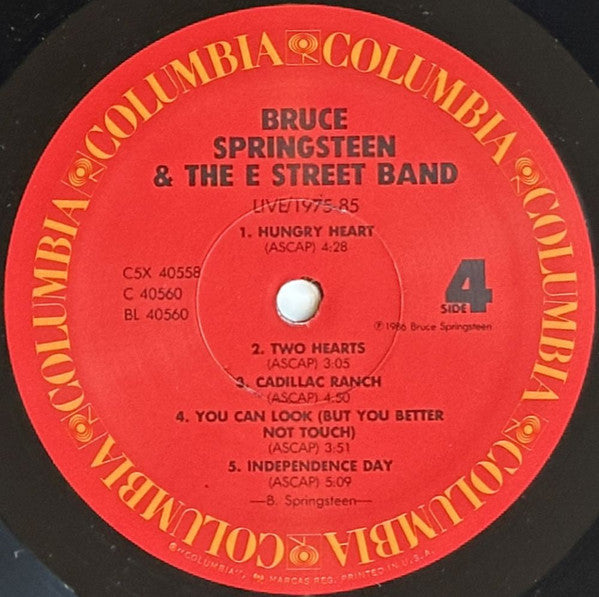 Live/1975-85 - Springsteen, Bruce & E Street Band