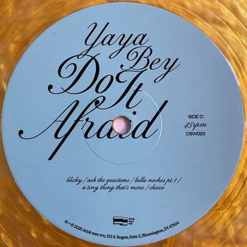 do it afraid - Bey, Yaya