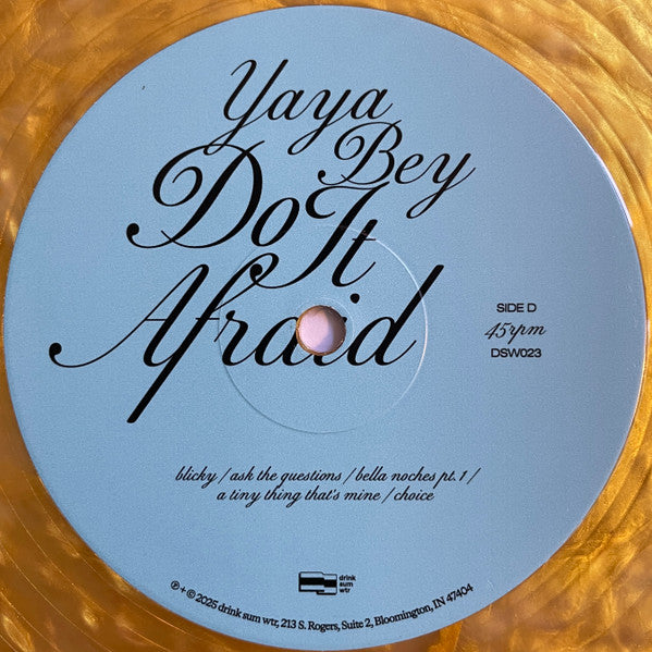 do it afraid - Bey, Yaya