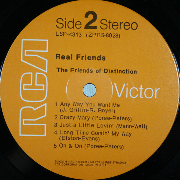 Real Friends - Friends Of Distinction, The