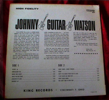 Johnny "Guitar" Watson - Watson, Johnny Guitar
