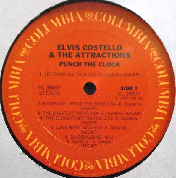 Punch The Clock - Costello, Elvis