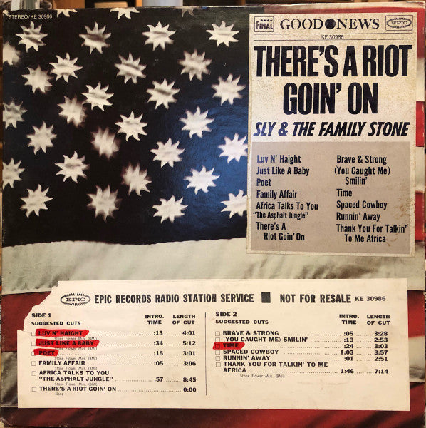 There's A Riot Goin' On - Sly & The Family Stone