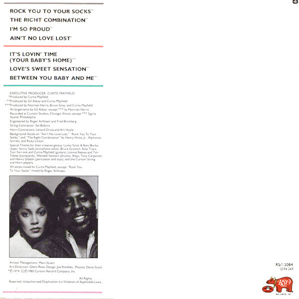 The Right Combination - Clifford, Linda / Mayfield, Curtis