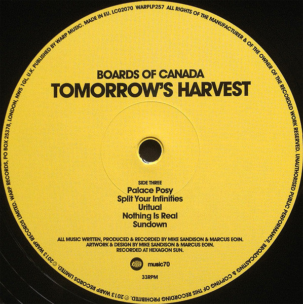 Tomorrow's Harvest - Boards Of Canada