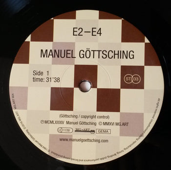 E2-E4 (35th Anniversary Edition) - Gottsching, Manuel