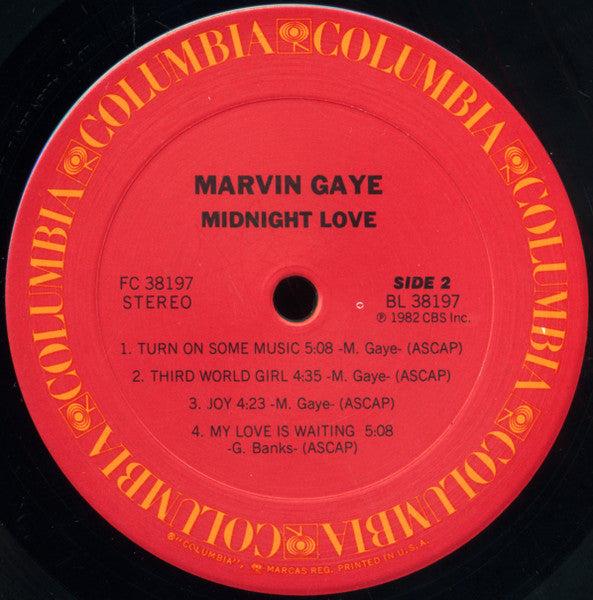 Midnight Love - Gaye, Marvin