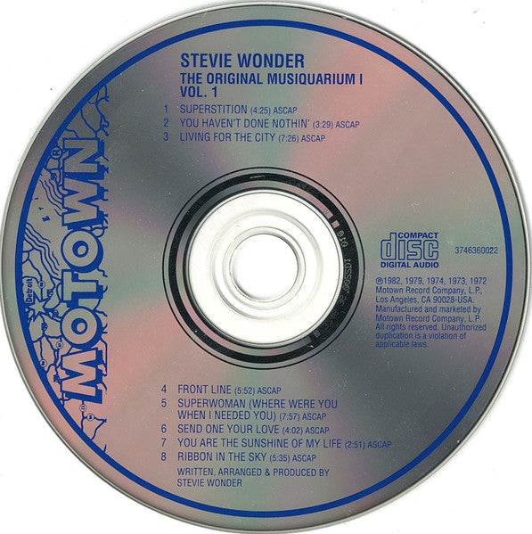Original Musiquarium 1 - Wonder, Stevie