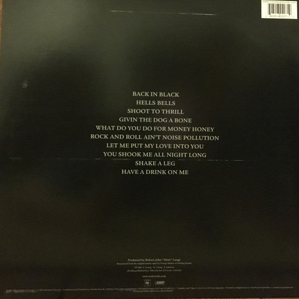 Back In Black - Ac/Dc